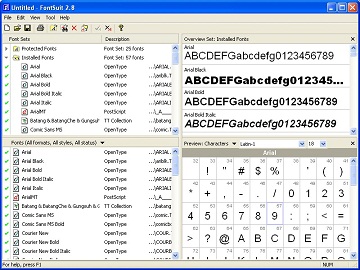 FontSuit screenshot